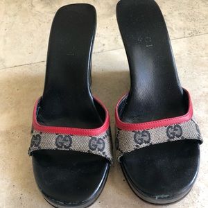 Gucci wedges